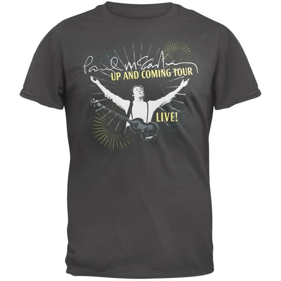Paul McCartney Men's Fireworks 2010 Tour Short Sleeve T Shirt