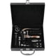 thumbnail image 1 of 2025 Wine Opener and Pourer Set with Rabbit Corkscrew in Leather Box, 1 of 5