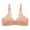 Pink, variant on LYEAA Wireless Bras for Women Plus Size Soft No Wire Push up Everyday Bras Support Solid Lightly Lined Lift Sleep Bras Comfortable Wirefree Breathable Shaping Daily Bralette Red S