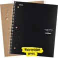 thumbnail image 6 of Five Star DuraShield Antimicrobial Spiral Notebook, College Ruled, 11" x 8 1/2", Black (820020AA2-WMT-MOD), 6 of 10