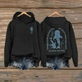 thumbnail image 2 of Arlun Women's Shark Graphic Printed Hoodies Soft Comfortable Long Sleeve Pullover Sweatshirts Ocean Style Graphic Casual Plus Size Hooded Sweatshirts for Women Black XL, 2 of 6