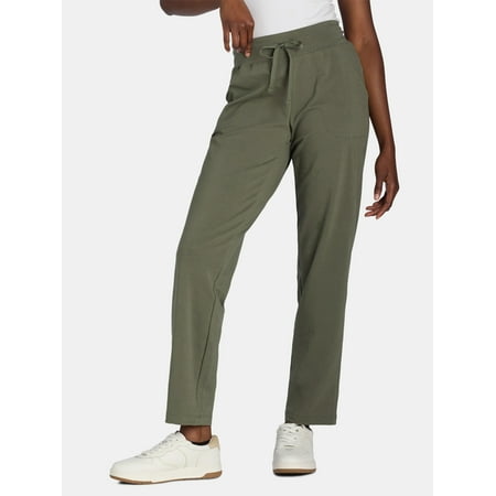 Athletic Works Women's and Women's Plus Knit Pants, Sizes XS-4X
