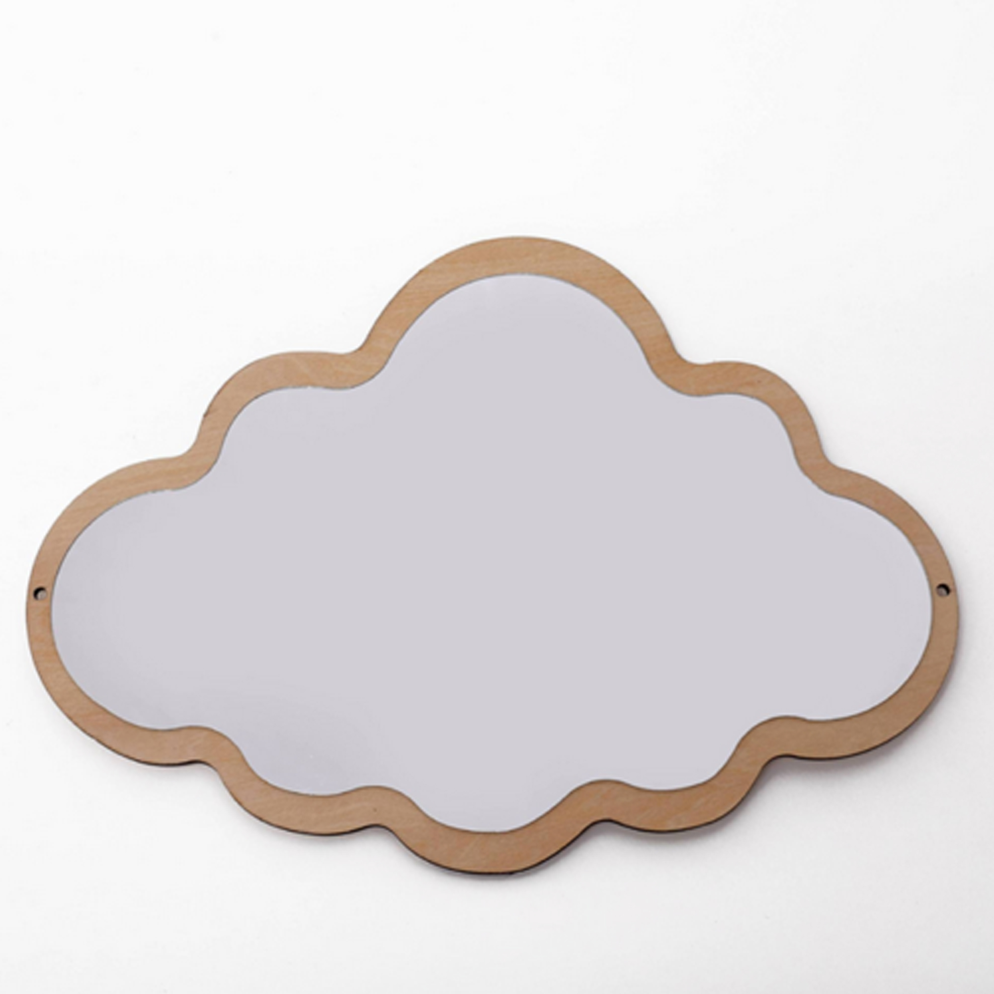 AmShibel Fancy Cute Cloud Mirror for Baby Room Decor Wall Sticker
