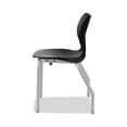thumbnail image 5 of HON HSS4L-18B.E.ON.PLAT 19.5 in. x 19.63 in. x 31 in. SmartLink Four-Leg Chair - Onyx Seat/Base (4/Carton), 5 of 8