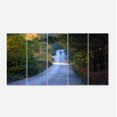 thumbnail image 2 of Marche Seul sur la Route - Impression sur Toile d'Art Photo Paysage, 2 of 3