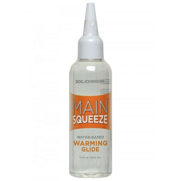 Main Squeeze Water-Based Warming Lubricant, 3.4 oz