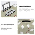 thumbnail image 5 of Haiem Funny Chicken Luggage Cover Printed Suitcase Covers for Luggage Elastic Washable Suitcase Protector Fits 18-32 Inch Luggage-Large, 5 of 9