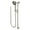 Brushed Nickel, variant on Moen Brushed Nickel 5-Function Massaging Handshower with Toggle Pause, Includes 30-Inch Slide Bar and 69-Inch Hose