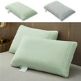 thumbnail image 2 of sruoe Pillows for Bed, Soft Breathable Hypoallergenic Sleep Bed Pillows, Cooling Pillows for Queen Size, Standard Sleep Household Pillows for Side, Stomach, Back Sleeper, Polyester, 2 of 6