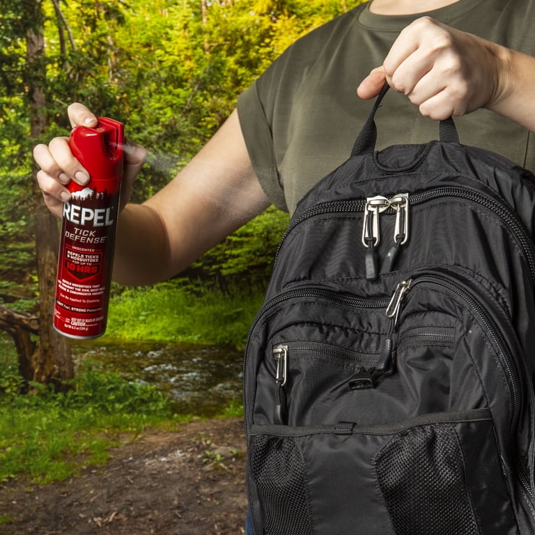 Repel Tick Defense Aerosol Spray, 15% Picaridin, Long-Lasting Mosquito