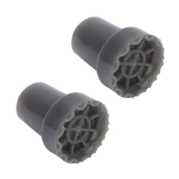 Cojines para pies de muleta, 2 unidades de almohadillas para pies de muleta, almohadillas de repuesto para muletas, mejoran su experiencia