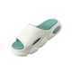 thumbnail image 3 of Sandalias de ducha para hombre con punta abierta, zapatos casuales de verano para interior y exterior. Blanco 39 a 4, 3 of 9