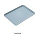 thumbnail image 5 of Ounissouiy Bandeja de té rectangular brillante y hermosa de plástico para la hora del té, bandeja para servir práctica y práctica, azul Type3 NO3, 5 of 6