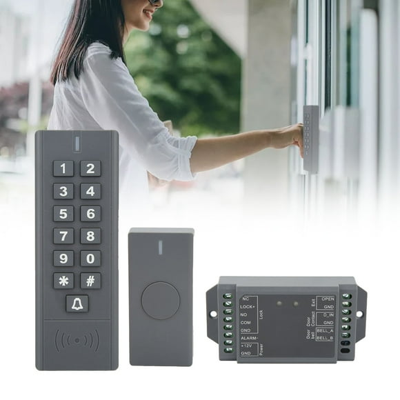 Door Access Control System Kit, Rolling Code Remote Control Keypad Access Control System  for Home