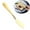 Gold, variant on Stainless Steel Butter Spreader | Effortlessly Spreads Cold Hard Butter, Soft Cheese & Jams | Kitchen Tool for Easy Use | 14.5cm