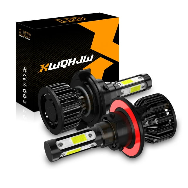 H13 9008 LED Bulbs Kit, 6000K Bright Replacement Bulbs, 350 Brightness