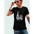 thumbnail image 2 of NYC Statue of liberty since 1898 Men Black T-Shirt, Male Medium, 2 of 4