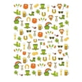 thumbnail image 3 of pitrice Nail Wraps Sticker Exquisite Fashion Manicure Labels Art Decorations Sculpture Abstract Green Leaves Adhesive Decals St. Day WG485, 3 of 8