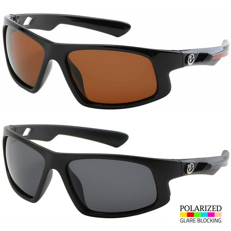 New Nitrogen Mens Polarized Sunglasses Sport Wrap Around Driving Eyewear  Glasses
