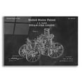 thumbnail image 1 of Epic Art 'Steam Fire Engine Blueprint Patent Chalkboard,' Acrylic Glass Wall Art, 24"x16", 1 of 3