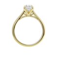 thumbnail image 2 of Unique Moments 1.25 ct Lab Grown Pear Shaped Diamond Engagement Ring 14K Yellow Gold, 2 of 5