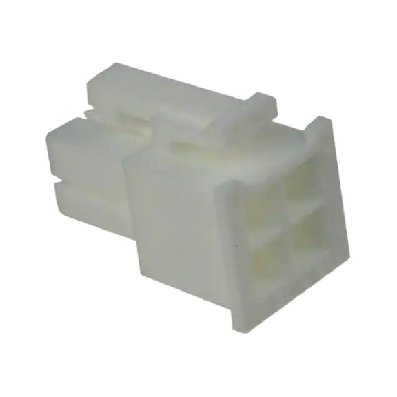 Pack of 81 0039013048 Rectangular 4 Connectors - Housings Receptacle Natural 0.165 (4.20mm)