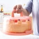 thumbnail image 4 of Porta tartas redondo AQITTI. Porta tartas de dos caras. Sirve como bandeja para servir de cinco secciones. Portátil. Se adapta a tartas de 25 cm. La caja viene con asa. El recipiente contiene tartas., 4 of 8