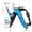 Blue, variant on General EDC Multitool Carabiner with Knife, Bottle Opener, Window Breaker and Screwdriver, Survival Knives Tools for Men Outdoor Camping (Blue)