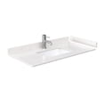 thumbnail image 4 of Wyndham Collection Miranda 42" Marble&Wood Single Bathroom Vanity in White/Black, 4 of 7