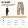 thumbnail image 6 of Haiem Leopard Brown Women's Pajama Pants Ultra Lightweight Pjs Bottoms Sleepwear Bottom Pants With Pocket Drawstring-Medium, 6 of 7