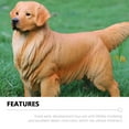 thumbnail image 4 of MasteelfCA Modèle de Chien Animal Simulation Jouet pour Enfants Cadeau Golden Retriever Décoration, 4 of 8
