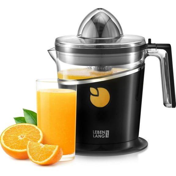 BPA-Free Orange Juicer Electric - 27 OZ & 2 Cones with Pulp Control I Automatic for Citrus Lemon Oranges juice squeezer machine Exprimidor de naranjas electrico