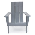 thumbnail image 5 of LuXeo Arcadia Gray HDPE Outdoor Adirondack Chair ( Single), 5 of 10