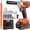Orange, variant on Cordless Impact Wrench, UNTIMATY 1/2 inch  Brushless Impact Gun, Max Torque 320 Ft-lbs（430N.m） Impact Wrench with 21V Brushless Motor, with 3.0Ah Li-ion Battery & 7 Sockets