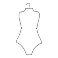 thumbnail image 2 of Barra para trajes de baño, expositor de trajes de baño, percha plegable con forma de cuerpo para lencería, ideal para armario de dormitorio, caminos n Negro, 2 of 9