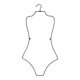 thumbnail image 2 of Percha de exhibición de trajes de baño Percha de exhibición de bikini Percha de lencería plegable con forma de cuerpo para Negro, 2 of 9
