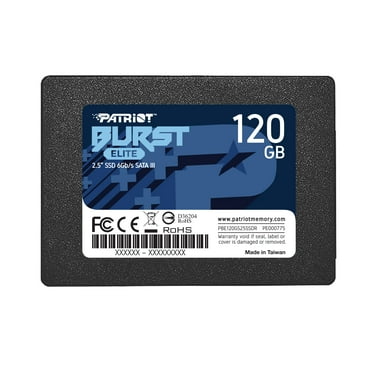 Patriot Burst Elite 120GB Internal SSD - SATA 3 2.5" - Solid State Drive - PBE120GS25SSDR