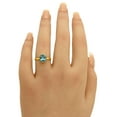 thumbnail image 6 of 18K Gold Over Brass London Blue Topaz Ring s.7 Jewelry RM-1001 TGR1032_B_7, 6 of 6