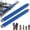 Blue, variant on Pro Off set Extension Wrench Set, Extended Universal Ratchet Wrench, 15-Inch Impact Ready Tight Reach Tool with 1/4", 3/8" & 1/2" Drive Adapters, for Automotive & Hard-to-Reach Spaces (Black)