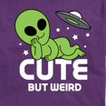 thumbnail image 2 of Instant Message - Alien Cute But Weird - Men's Short Sleeve Graphic T-shirt, 2 of 5