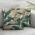 thumbnail image 3 of Shiartex Modern Tropical Leaves Pillow Covers, Minimalist Aesthetic Leaf Decorative Throw Pillow Cases ,Summer Outdoor Pillow Covers for Patio Sofa Couch Bedroom, 3 of 5