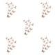 thumbnail image 3 of Pegatinas de pared 3D Bewildely 12 piezas Animal Oro rosa, 3 of 6