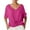 RD3, variant on Puliio Womens Plus Size Tops Solid Color V Neck Short Sleeve Top Dressy Casual Summer Blouses Elegant Shirts
