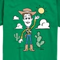 thumbnail image 3 of Toy Story - Woody Pastel - Toddler & Youth Short Sleeve Graphic T-Shirt, 3 of 5