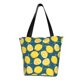 thumbnail image 1 of Fotbe Lemon Bolsa de Playa con Estampado, Bolsa de Hombro, Bolsa de Mano Espaciosa, Bolsa de Viaje Ligera, Bolsa de Compras Versátil, 1 of 6