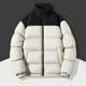 thumbnail image 1 of Chaqueta acolchada sin capucha Wancir para hombre, ligera, acolchada y con cremallera, abrigo de invierno cálido, chaqueta acolchada plegable., 1 of 5