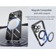 thumbnail image 3 of Funda Magnética MANLENO para iPhone 17 Pro Max Clear Compatible con MagSafe con Soporte Invisible y Protector de Lente, Revestimiento y Protección Suave para Teléfono (Azul Marino), 3 of 7