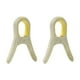 thumbnail image 2 of Accesorios de baño, 2 pinzas de plástico resistentes al viento y antideslizantes, grandes, para fijar pinzas de ropa., 2 of 6