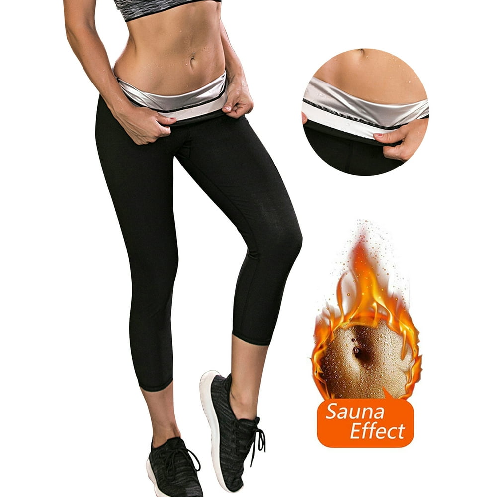 Lelinta Womens Sauna Hot Yoga Sweat Pants,Fat Burning