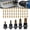 55 Pieces, variant on Carbon Steel Rivet Nut Tool Set, Professional Heavy-Duty Rivet Nut Kit with Multiple Sizes for Metal Pipes, Automotive and Industrial Repair